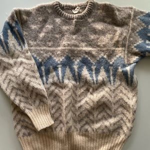 SOLD Vintage Icelandic Wool Sweater